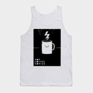 Pop Coffee Comics - Extra Energy Edition (Inverted) Tank Top